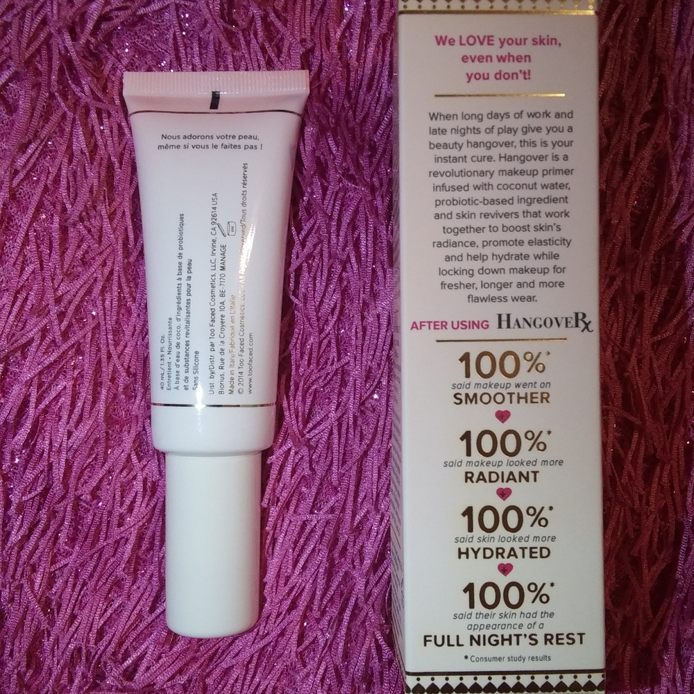 New Too Faced Hangover Rx Face Primer - Picture 2 of 4